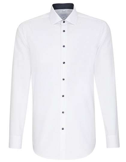 Seidensticker Men´s Shirt Poplin Slim Fit Long Sleeve White 41 (SN693690)