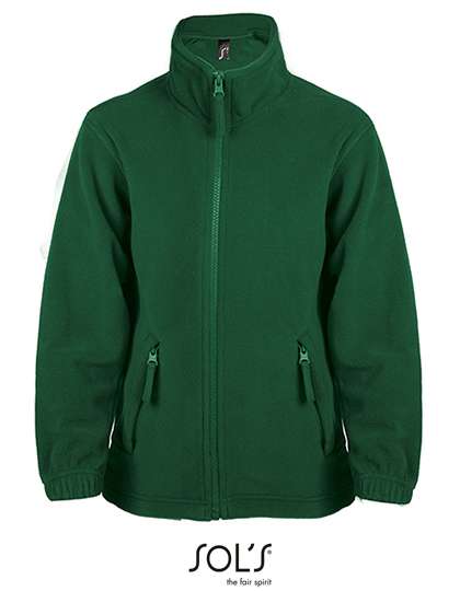 SOL´S Kids´ Fleecejacket North Fir Green 6 Jahre (106/116) (L742K)