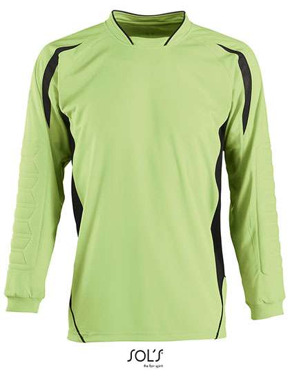 SOL´S Kids´ Goalkeepers Shirt Azteca Apple Green/Black 10-12 Jahre (LT90209)