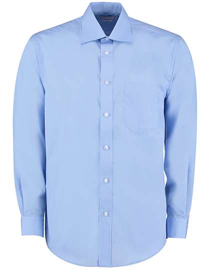 Kustom Kit Men´s Classic Fit Business Shirt Long Sleeve Light Blue 37 (S/14H) (K104)