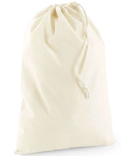 Westford Mill Recycled Cotton Stuff Bag Natural XXS (10 x 15 cm) (WM915)