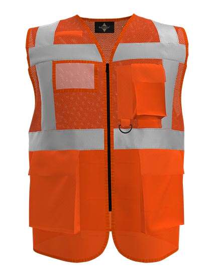 Korntex Multifunctional Hi-Vis Mesh-Vest Athens Signal Orange M (KX808)