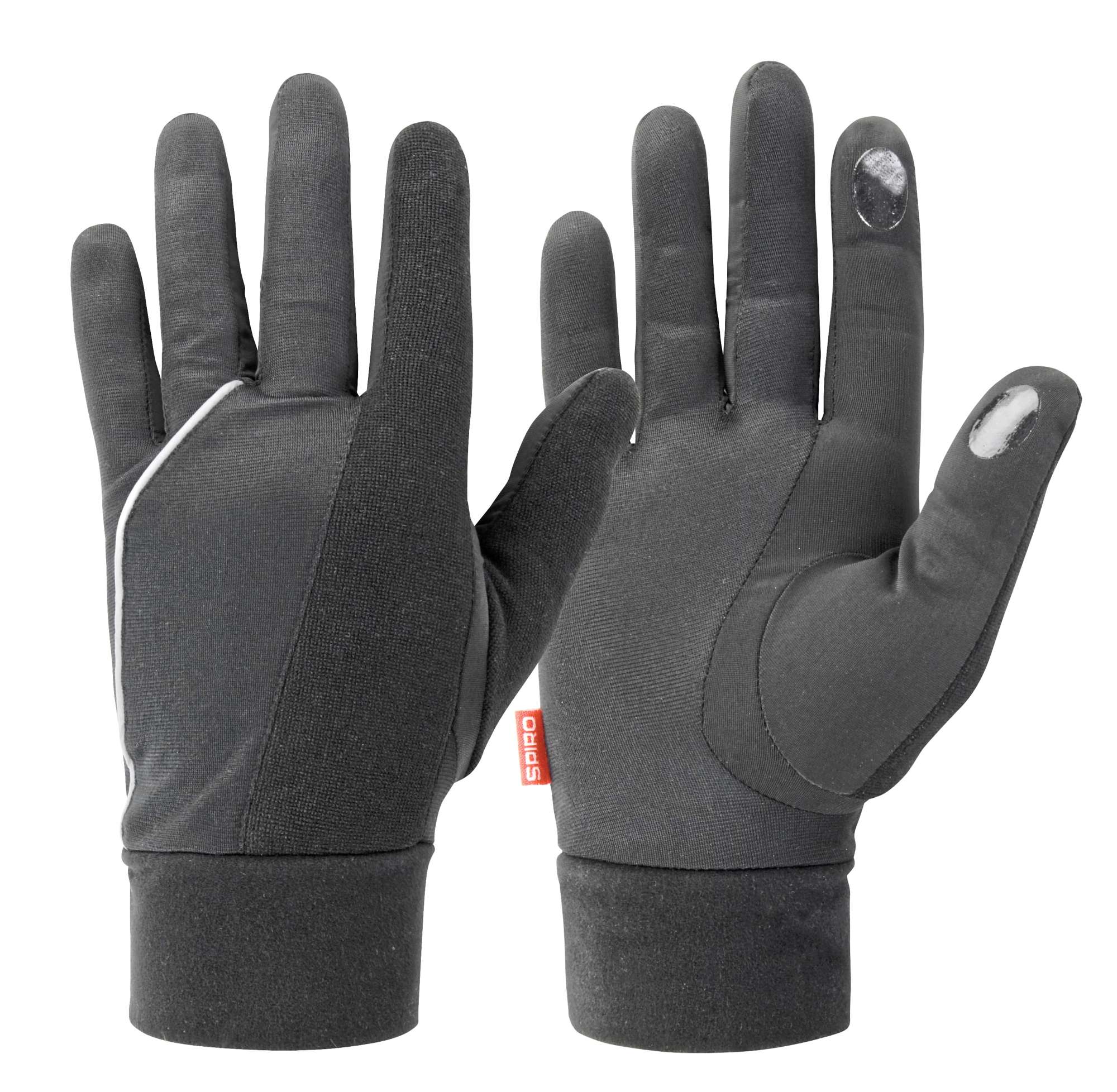 SPIRO Elite Running Gloves Black S (RT267)