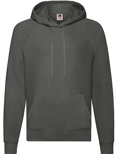 Fruit of the Loom Lightweight Hooded Sweat Light Graphite (Solid) M (F430)