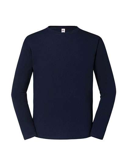 Fruit of the Loom Iconic 195 Long Sleeve T Deep Navy XXL (F195)