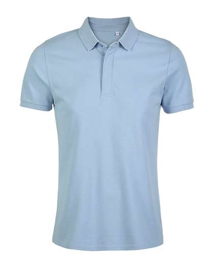 NEOBLU Men´s Piqué Polo Shirt Owen Soft Blue XL (NB3188)