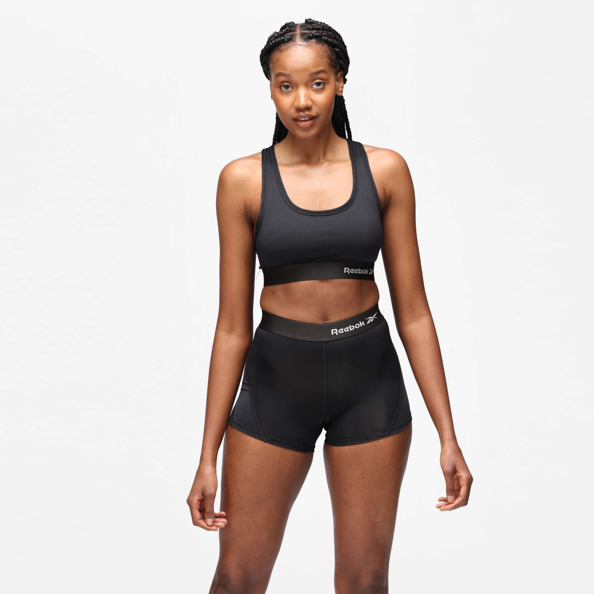 Reebok Women´s Sports Crop Top - Steffi Black XS (RBK9488)