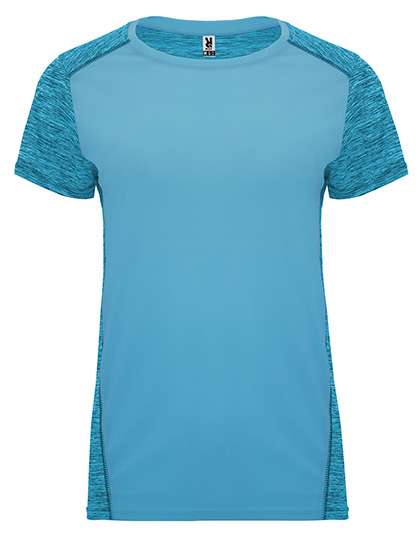 Roly Sport Women´s Zolder T-Shirt Turquoise 12/Heather Turquoise 246 L (RY6663)