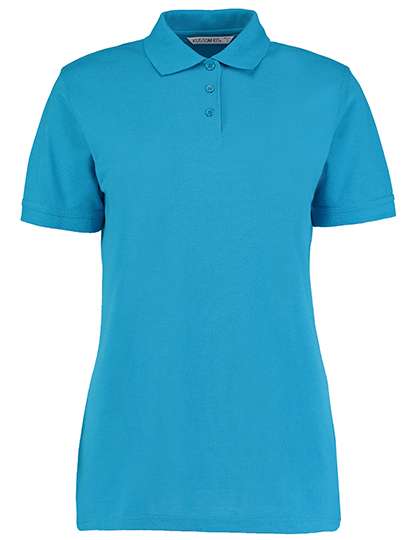 Kustom Kit Women´s Classic Fit Klassic Superwash® 60° Polo Turquoise 48 (4XL/22) (K703)