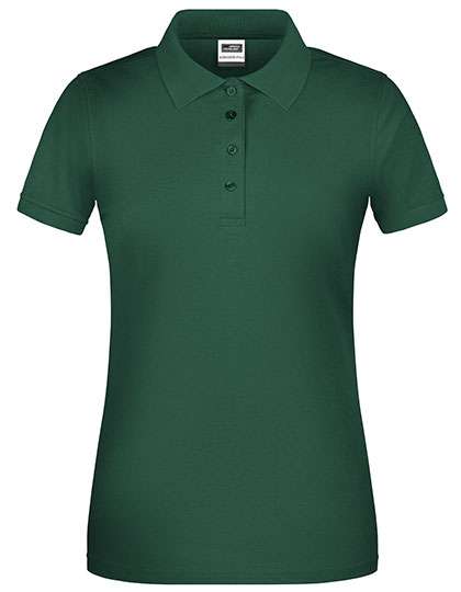 James&Nicholson Ladies´ Bio Workwear Polo Dark Green 3XL (JN873)