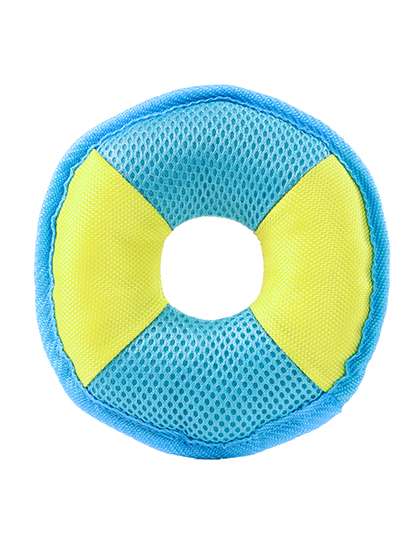 Mbw MiniFeet® Hundespielzeug Flying Disc Yellow/Blue S (MBW170050)