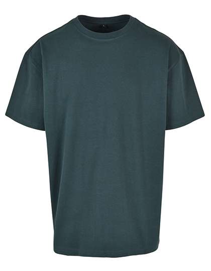 Build Your Brand Heavy Oversize Tee Bottle Green 3XL (BY102)