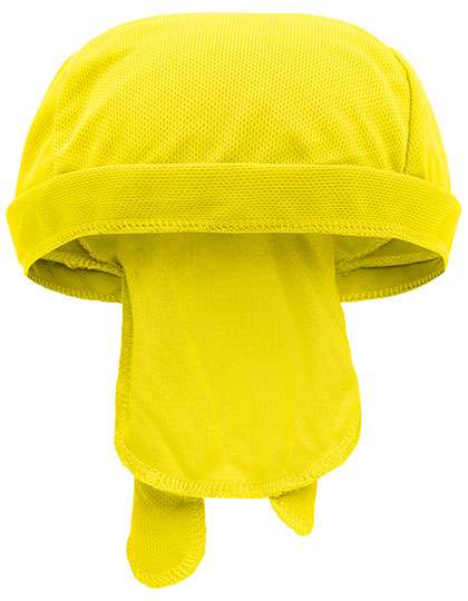 Myrtle beach Functional Bandana Hat Yellow One Size (MB6530)