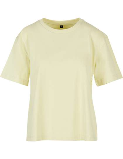 Build Your Brand Ladies Everyday Tee Soft Yellow XL (BY211)