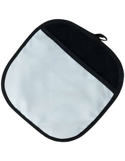 Link Kitchen Wear Potholder Sublimation Black/White 23 x 23 cm (X1007)