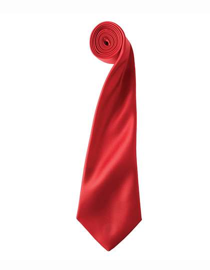 Premier Workwear Colours Collection Satin Tie Red (ca. Pantone 200C) 144 x 8,5 cm (PW750)