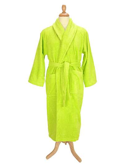 ARTG Bathrobe Shawl Collar Lime Green XXL (AR025)