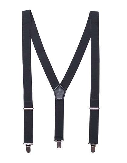 Premier Workwear Clip On Trousers Braces/Suspenders Steel (ca. Pantone Cool Grey 11C) One Size (PW701)