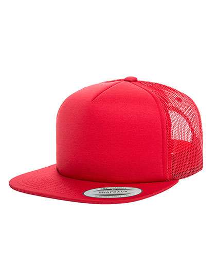 FLEXFIT Foam Trucker Red One Size (FX6005FF)