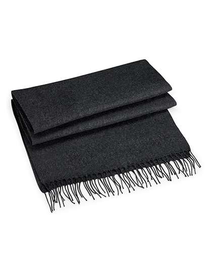 Beechfield Classic Woven Scarf Charcoal 186 x 47 cm (CB500)