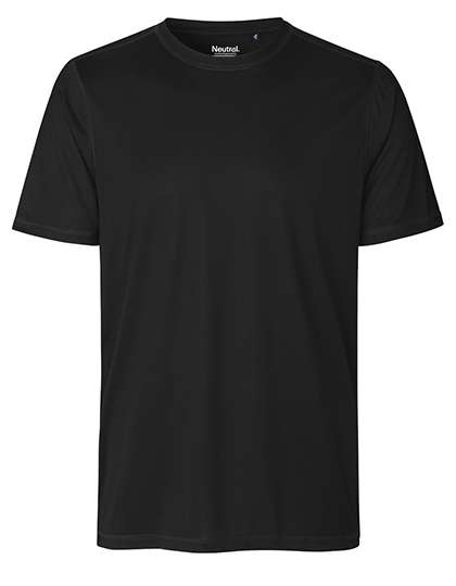 Neutral Unisex Performance T-Shirt Black L (NER61001)