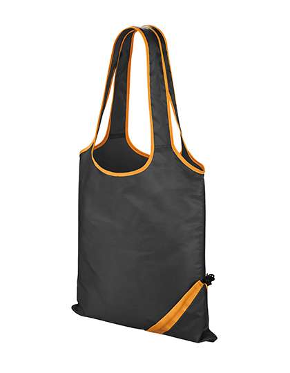 Result Core Compact Shopper Black/Orange 36 x 39 cm (RT002)