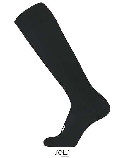 SOL´S Soccer Socks Black 36/39 (LT00604)