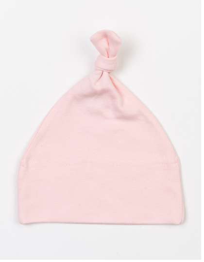 Babybugz Baby One Knot Hat Powder Pink One Size (BZ15)