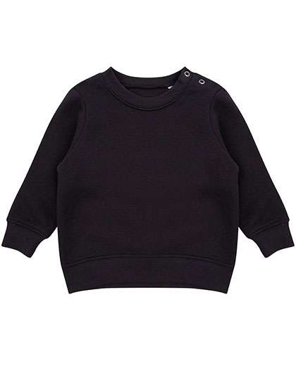 Larkwood Crew Neck Sweatshirt Black 12/18 Monate (LW006)