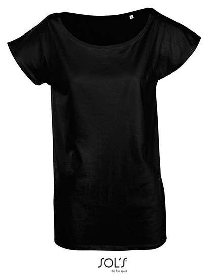 SOL´S Women´s T-Shirt Marylin Deep Black S (L161)