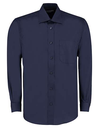 Kustom Kit Men´s Classic Fit Business Shirt Long Sleeve Dark Navy 42 (L/16H) (K104)