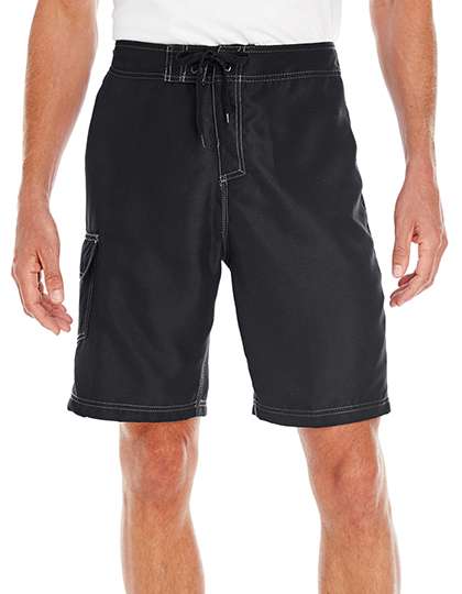 Burnside Solid Board Short Black 40 (BU9301)