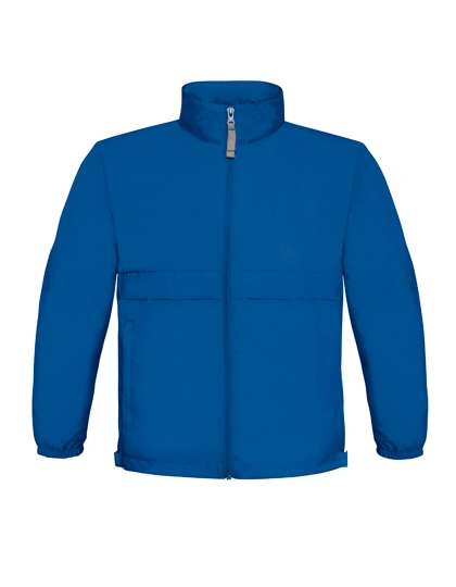 B&C COLLECTION Kids´ Jacket Sirocco Royal Blue 9/11 (134/146) (BCJK950)