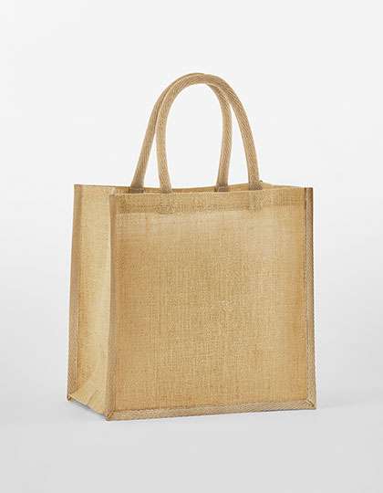 Westford Mill Natural Starched Jute Mini Gift Bag Natural/Natural 26 x 22 x 14 cm (WM477)