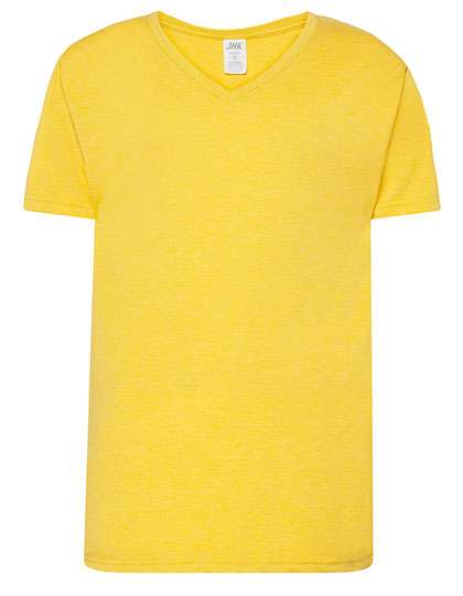 JHK Urban V-Neck Mustard Heather M (JHK270)