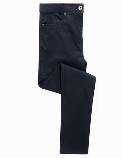 Premier Workwear Women´s Performance Chino Jeans Navy (ca. Pantone 2378C) 50 (22)/31 (PW570)