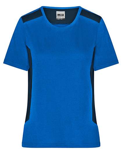 James&Nicholson Ladies´ Workwear T-Shirt -STRONG- Royal/Navy L (JN1823)