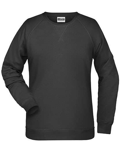 James&Nicholson Ladies´ Sweat Black XXL (JN8021)