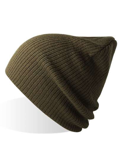 Atlantis Headwear Brad Beanie Recycled Olive One Size (AT122)