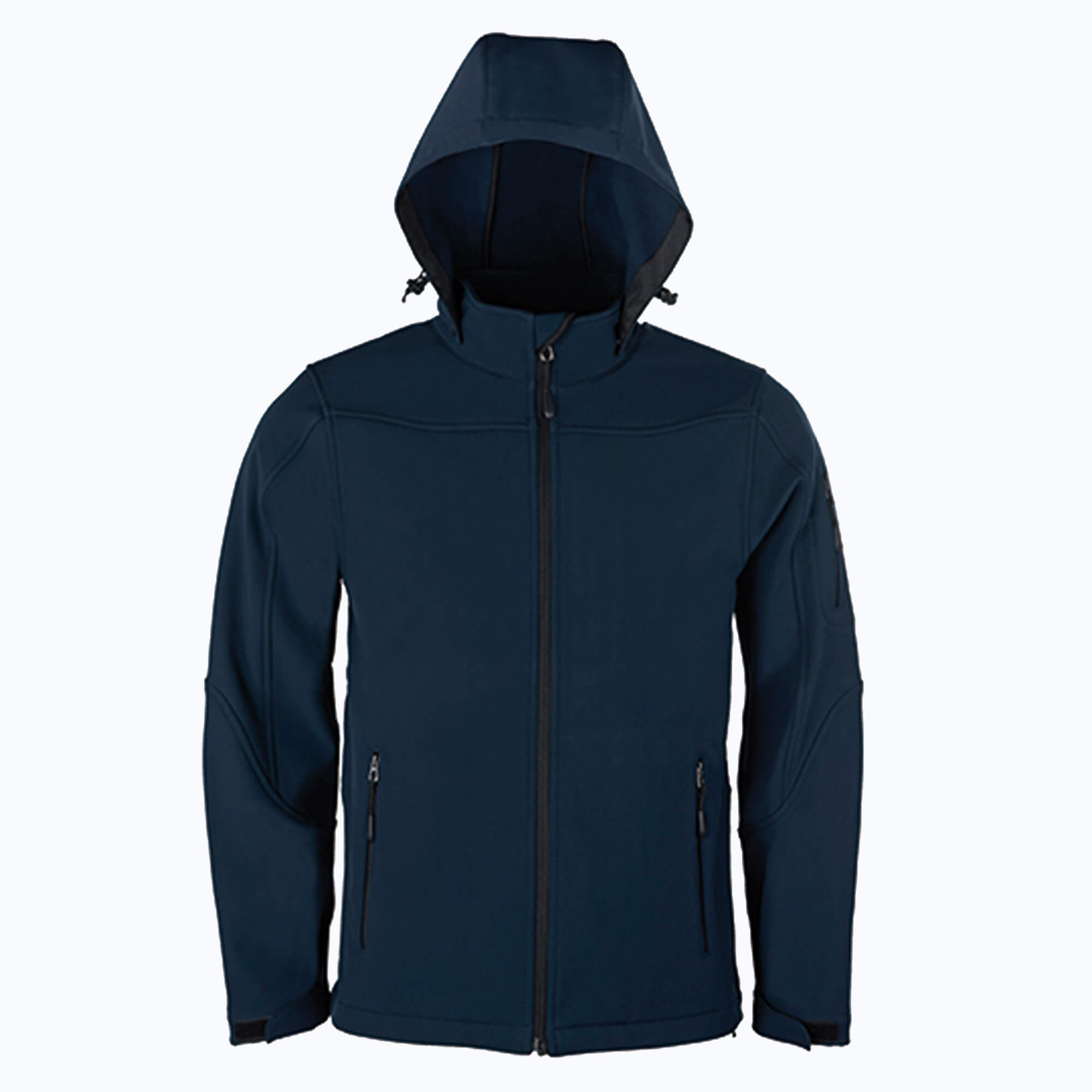 Herren Softshelljacke mit Kapuze