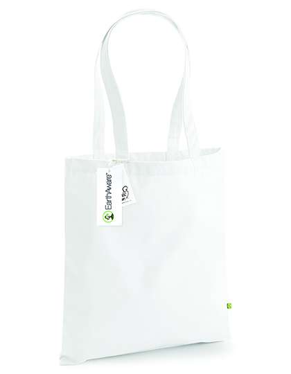 Westford Mill EarthAware® Organic Bag For Life White 38 x 42 cm (WM801)