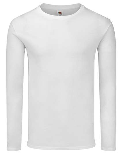 Fruit of the Loom Iconic 150 Long Sleeve T White M (F244)