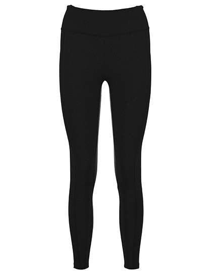 Kustom Kit Fashion Fit Full Length Legging Black L (14) (K943)