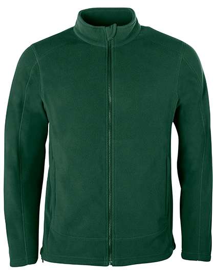 HRM Men´s Full- Zip Fleece Jacket Bottle Green 4XL (HRM1201)