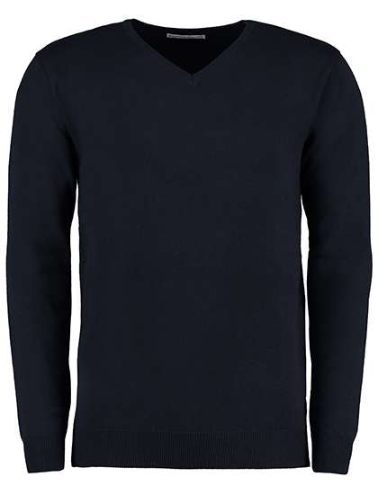 Kustom Kit Regular Fit Arundel V-Neck Sweater Navy XXL (K352)