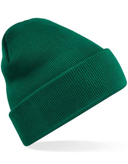 Beechfield Recycled Original Cuffed Beanie Bottle Green One Size (CB45R)