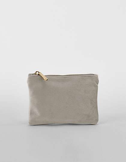 BagBase Velvet Accessory Pouch Moonstone L (30 x 20 cm) (BG715)