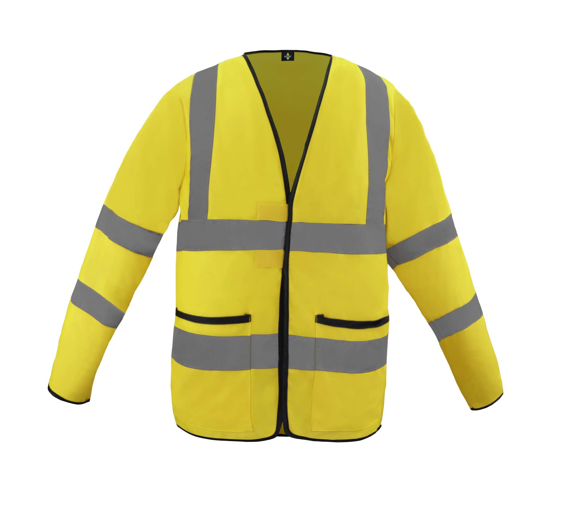 Korntex Hi-Vis Lightweight Safety Jacket Andorra Signal Yellow S (KX508)