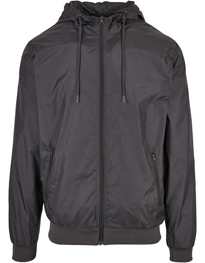 Build Your Brand Windrunner Jacket Dark Shadow/Dark Shadow XXL (BY016)