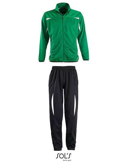 SOL´S Kids´ Club Tracksuit Camp Nou Bright Green/White 6 Jahre (116) (LT90301)